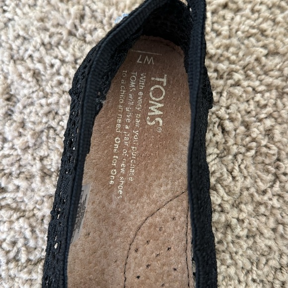 ORIGINAL TOMS Moroccan Crochet flat - Picture 2 of 5